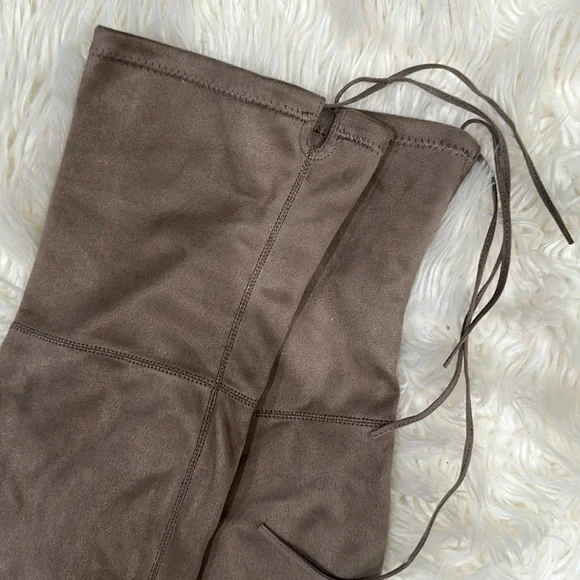 Steve Madden Taupe Over the Knee Boots Size 8 M - Picture 4 of 8